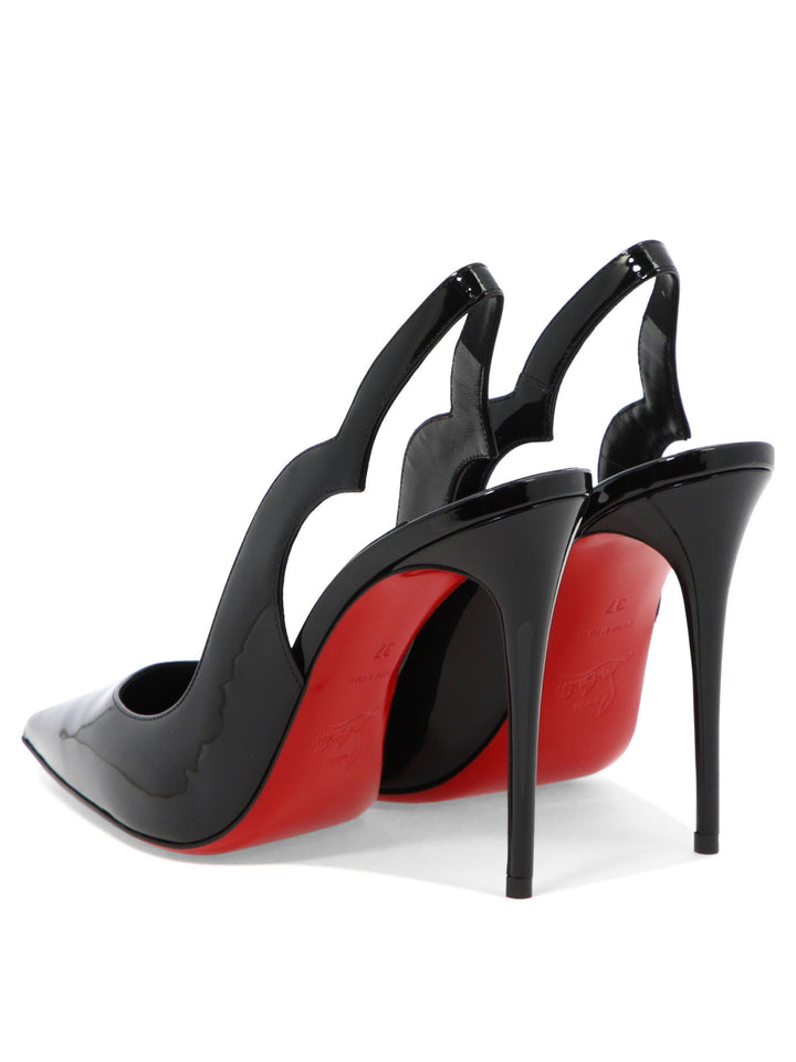 Christian Louboutin Hot Chick Sling Heeled shoes - Nero | 75c24ae3235a76e73b77fa8a4620f88c08d9c215