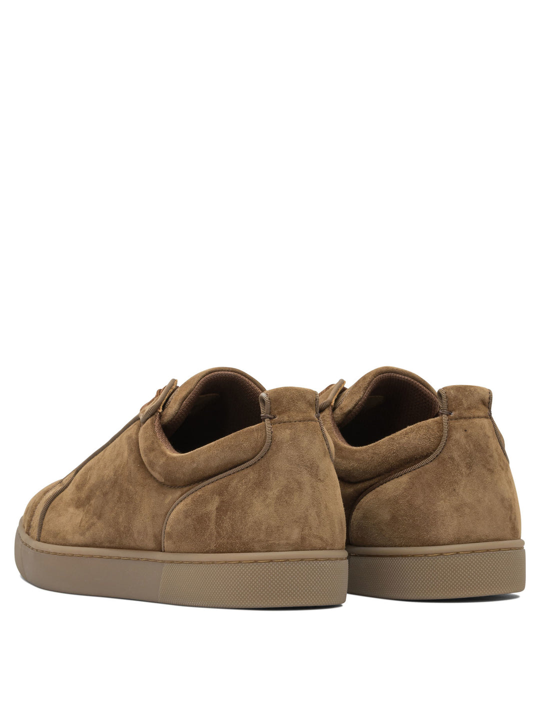 Christian Louboutin Louis Junior Orlato Flat Veau Velours Ds/Gg Sneakers & Slip-On - Marrone | 138596e17322a02c3d686160ba8aa3539af0709f