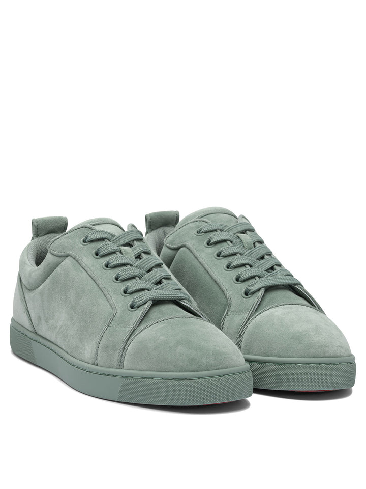 Christian Louboutin Louis Junior Orlato Flat Veau Velours Ds/Gg Sneakers & Slip-On - Verde | 44c3f9000d89d8db73d14b8901761b3a360ec09f