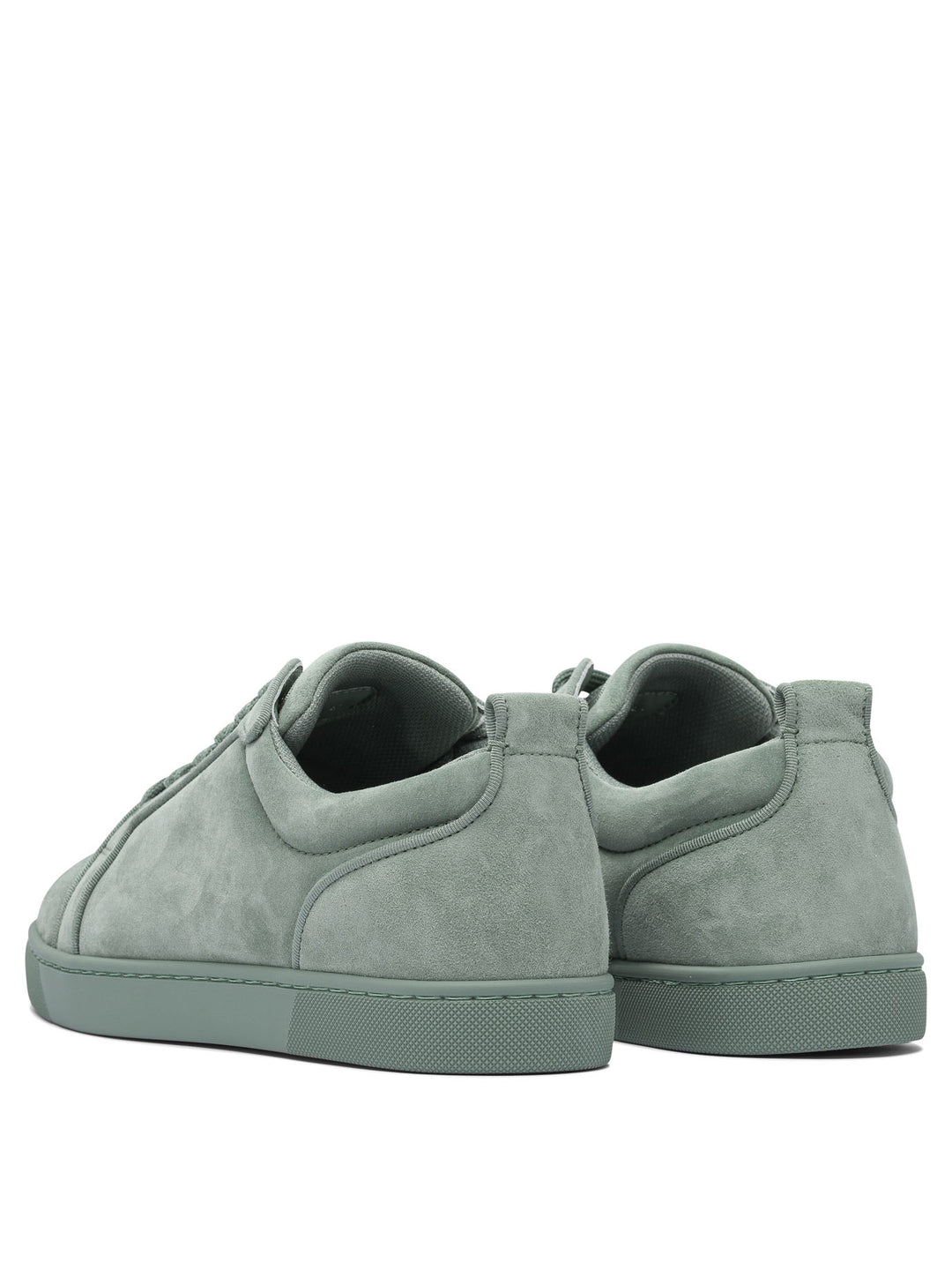 Christian Louboutin Louis Junior Orlato Flat Veau Velours Ds/Gg Sneakers & Slip-On - Verde | 0a23aa2ec474ca83e08261fe1632e35fdd243a70