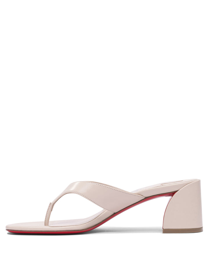 Christian Louboutin 55 Mm Sandali - Bianco | fa6e8c0dcfe622a34ac27caa6295e145826c9d9c