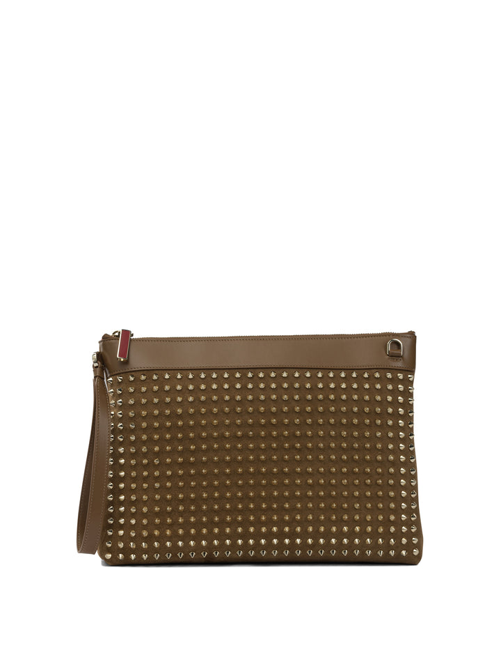Christian Louboutin Es Pouch - Marrone | d1d3ca294a8abe1de5409a41bfb89411075cb567