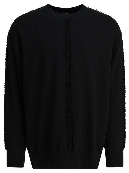 Cotton Crewneck Sweatshirt Sweatshirts Nero