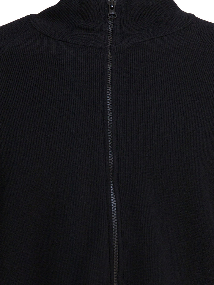 C.P. Company Zipper Sweater Knitwear - Nero | 62f5714da96b331787ca405a9153a265f5a9e1e2