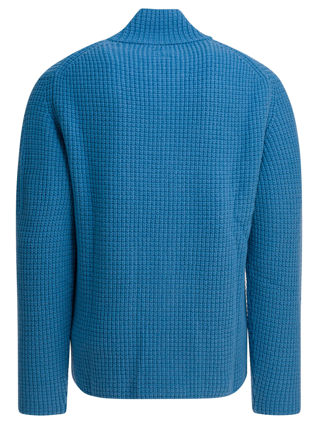 C.P. Company Grs Lambswool Sweater Knitwear - Blu | 595e09ab1ab01a5c38cfee6c6aee3d36a340a3f0