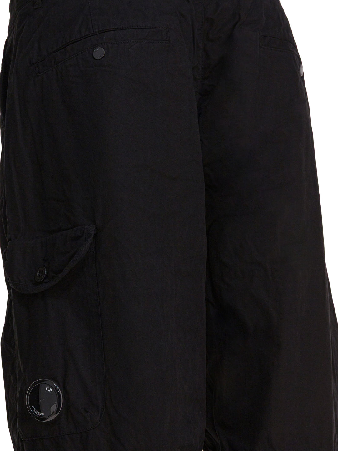 C.P. Company Microreps Trousers - Nero | 638d2f61133ac87bfdf1fc9081fedb1292b474ea