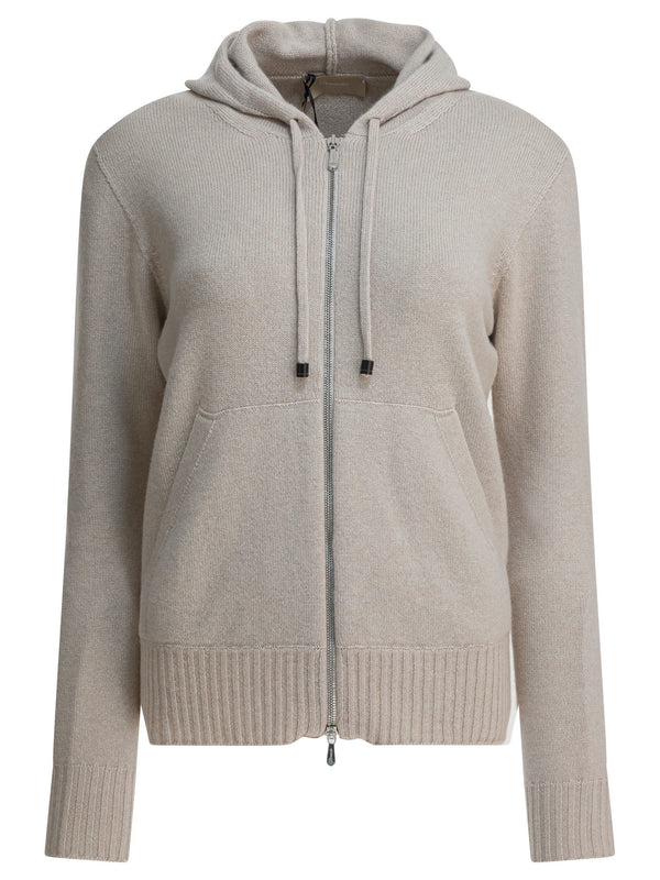 Beige Strickwaren