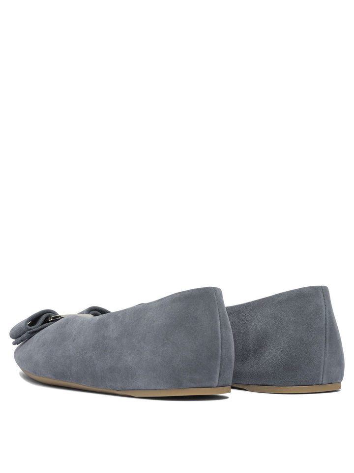 Ferragamo  Ballerinas - Grey | 564207ebac1b777a75c05ef0ebf46ebd0d225207