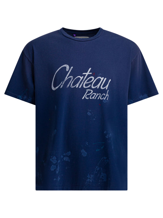 Chateau Ranch T-Shirts Blu