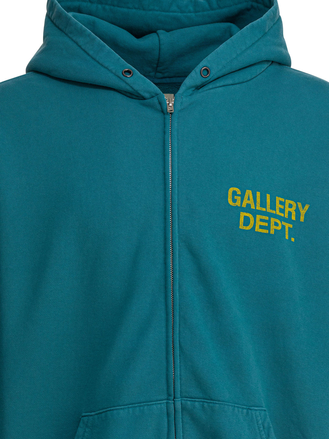 Gallery Dept. 90's Full Zip Sweatshirts - Verde | 249a7318a3c9004c084967bf17707fb5990b48e2