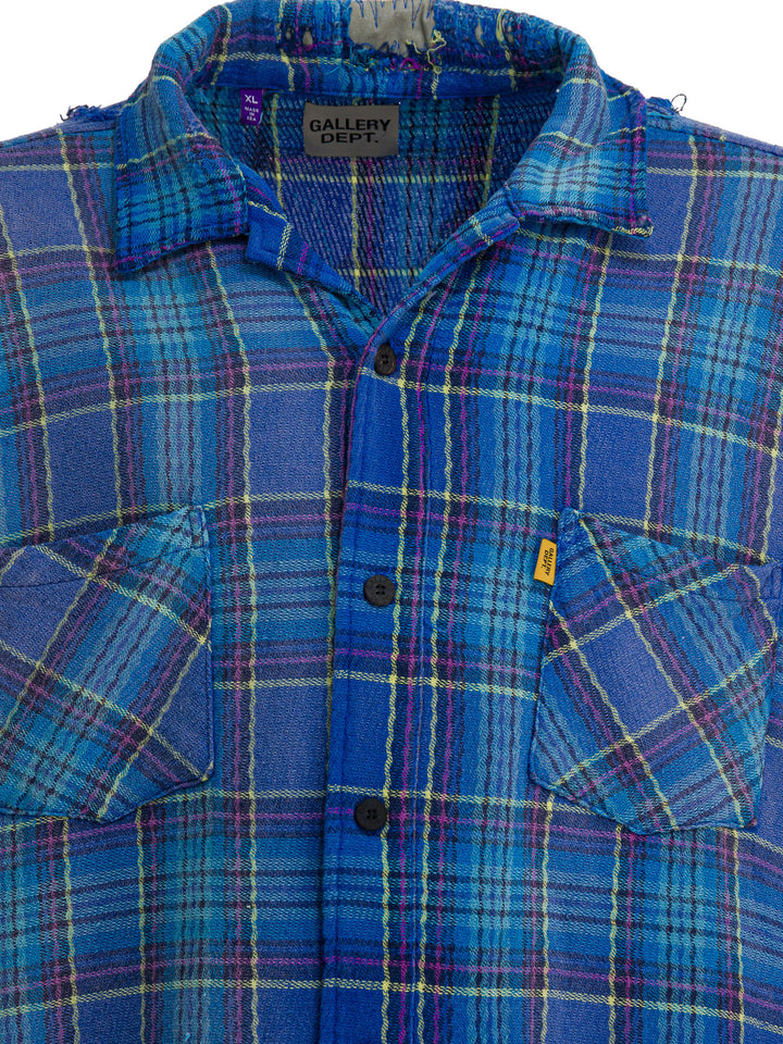 Gallery Dept. Marley Flannel Shirts - Blu | ad5150f72af1cb71dd24dadb041afbc4830cd43a