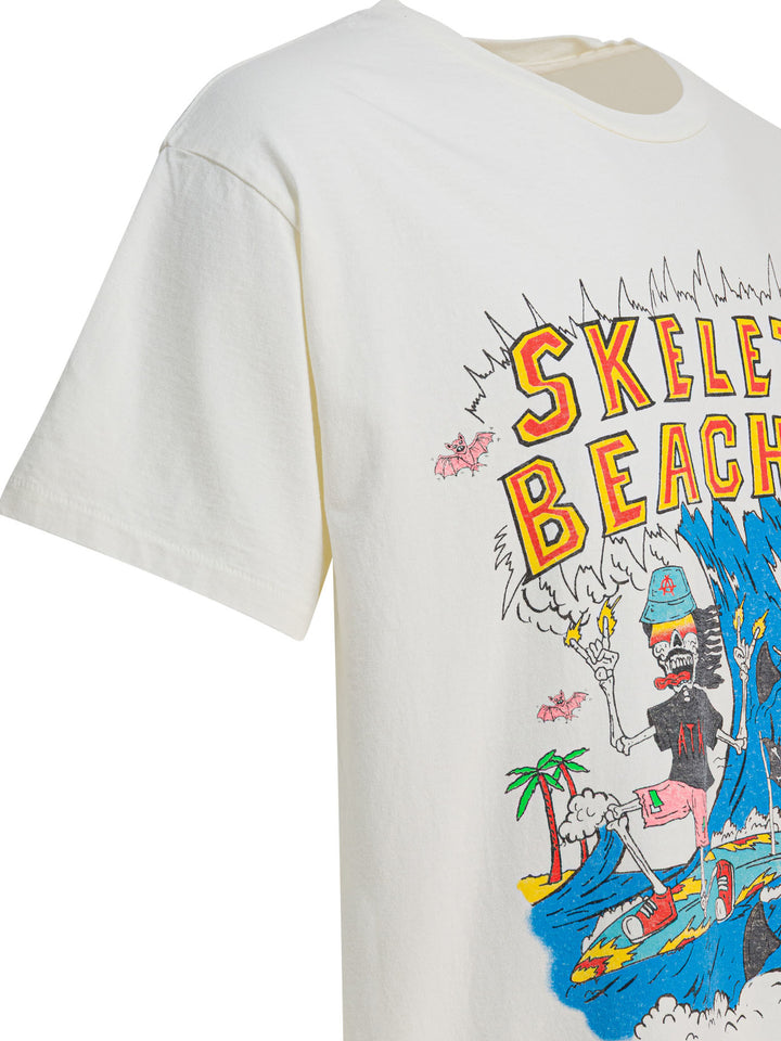 Gallery Dept. Skeleton Beach Surf T-shirts - Bianco | 17c569408f210a2a23817e0a4fbf39d24681e7da
