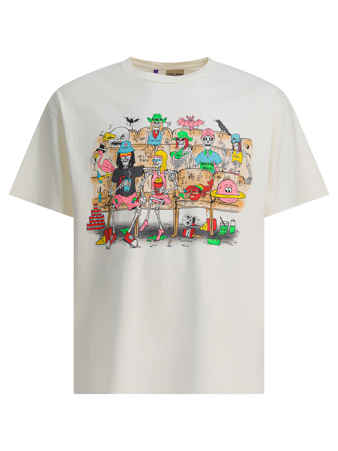 Gallery Dept. Skeleton Beach Theater Tee T-shirts - Bianco | 50fcfaead21bdb111da2a8fef12a9b739ab2f14d