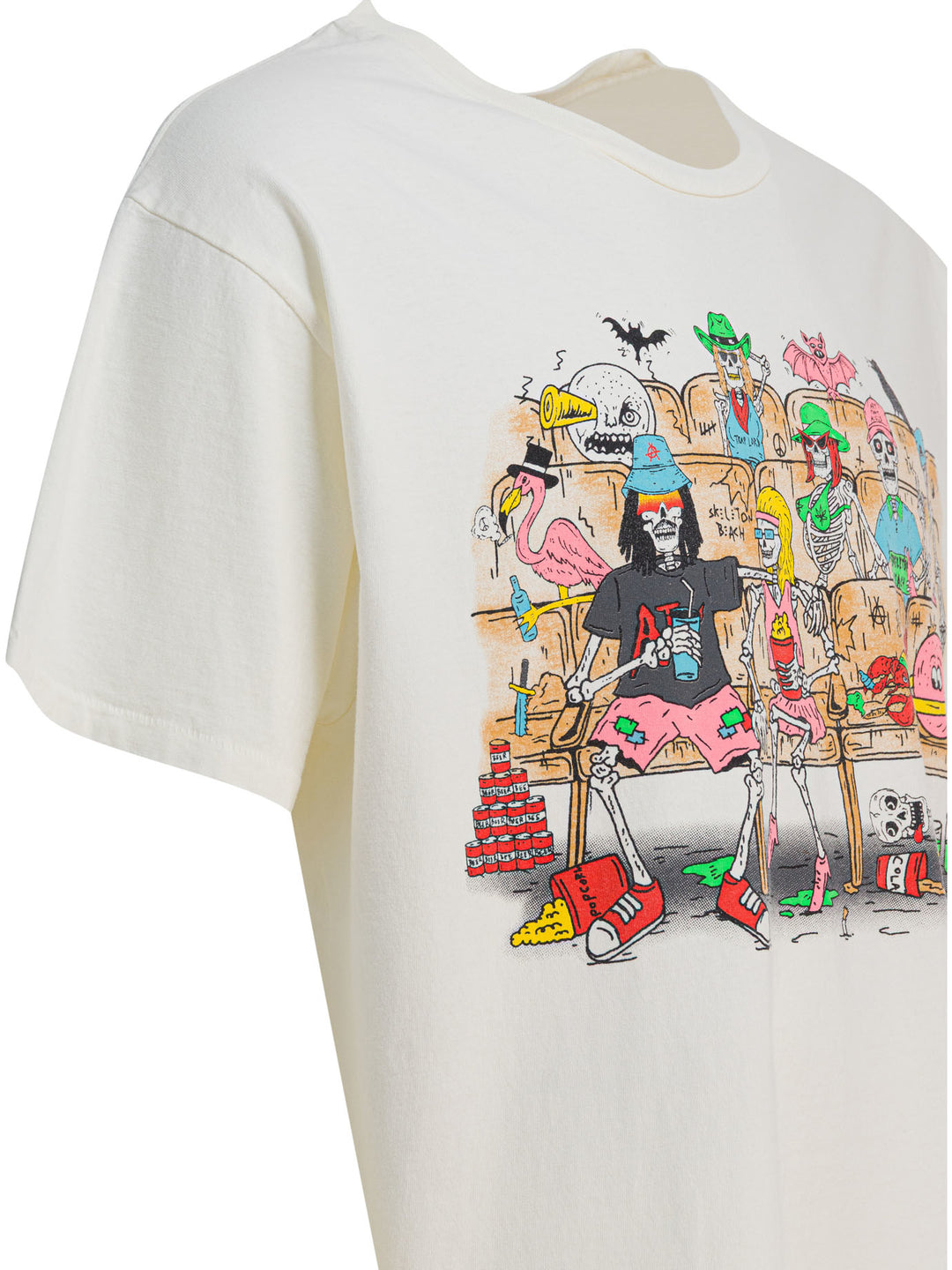 Gallery Dept. Skeleton Beach Theater Tee T-shirts - Bianco | e0a31a43d7555ec3e72f863f52c7717f4de5bfc4
