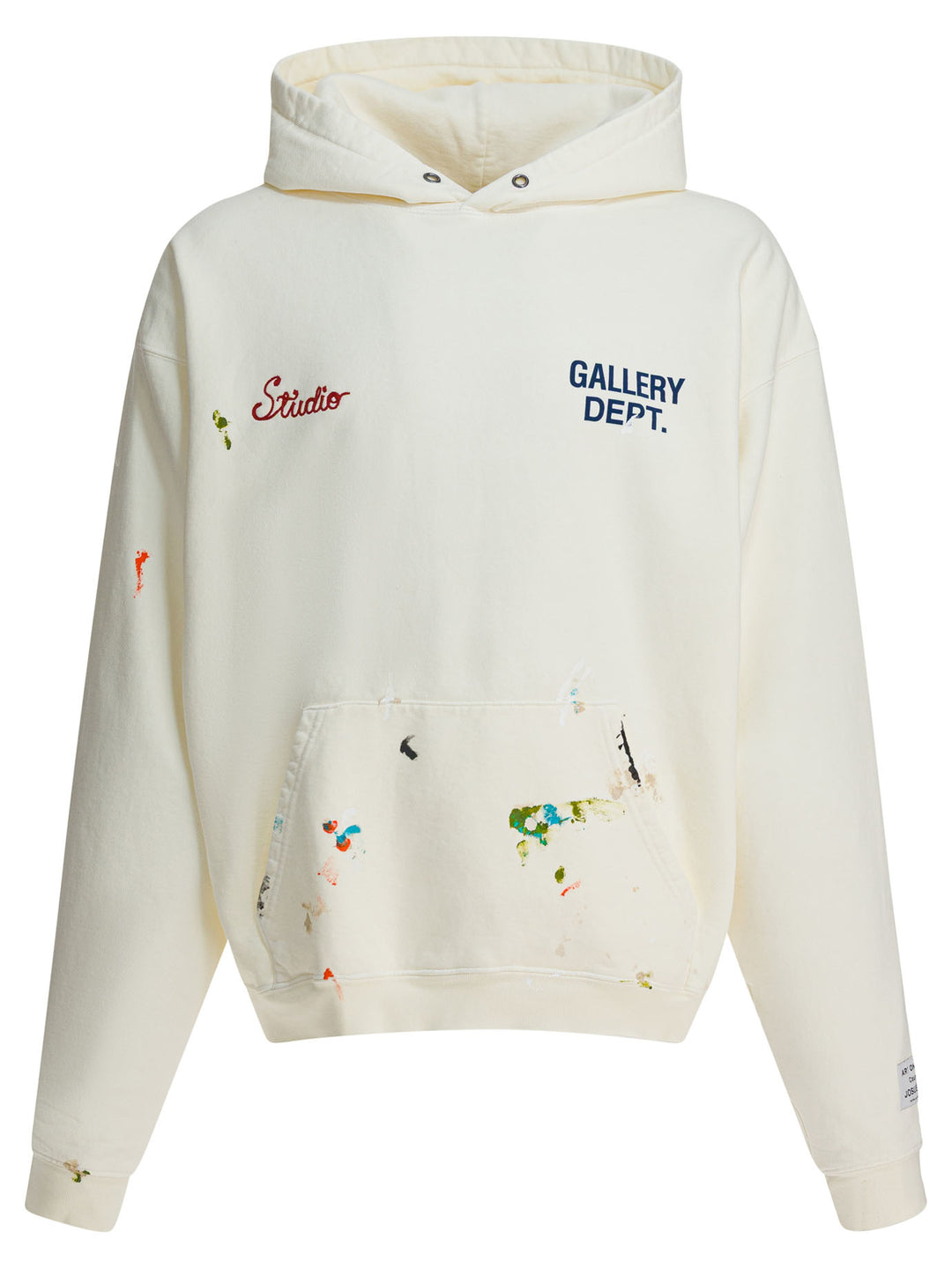 Gallery Dept. Studio Hoodie Sweatshirts - Bianco | 630ba9d18e7b57f3bdcc35f2cf8f8899742aeb9e
