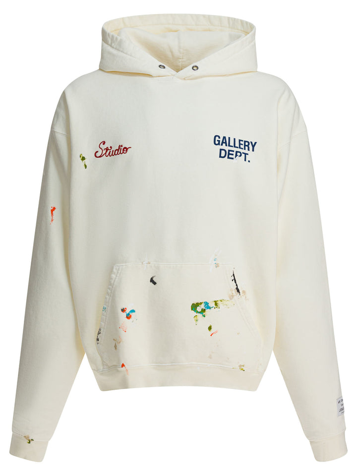 Gallery Dept. Studio Hoodie Sweatshirts - Bianco | 630ba9d18e7b57f3bdcc35f2cf8f8899742aeb9e