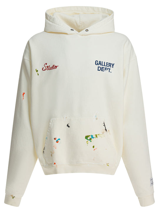 Studio Hoodie Sweatshirts Bianco