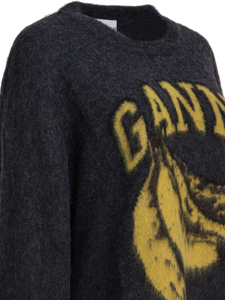 Ganni Banana Knitwear - Nero | 7f39f7a352b3883dca790dfc9b70958c637b18f9