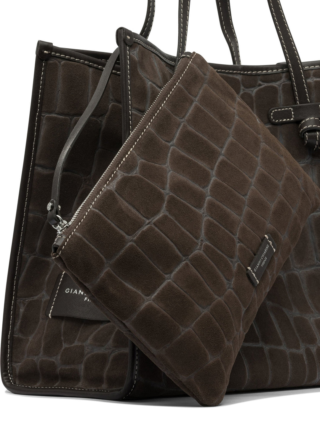 Gianni Chiarini  Borse a Spalla e Tracolla - Marrone | 33b8938f36a5d3c95ee99e7df1736e587711cb81