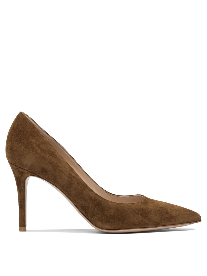 Gianvito Rossi Gianvito 85 Mm Heeled shoes - Marrone | 19ef8939919c66f31b8a654daba2fca3d877dd4f