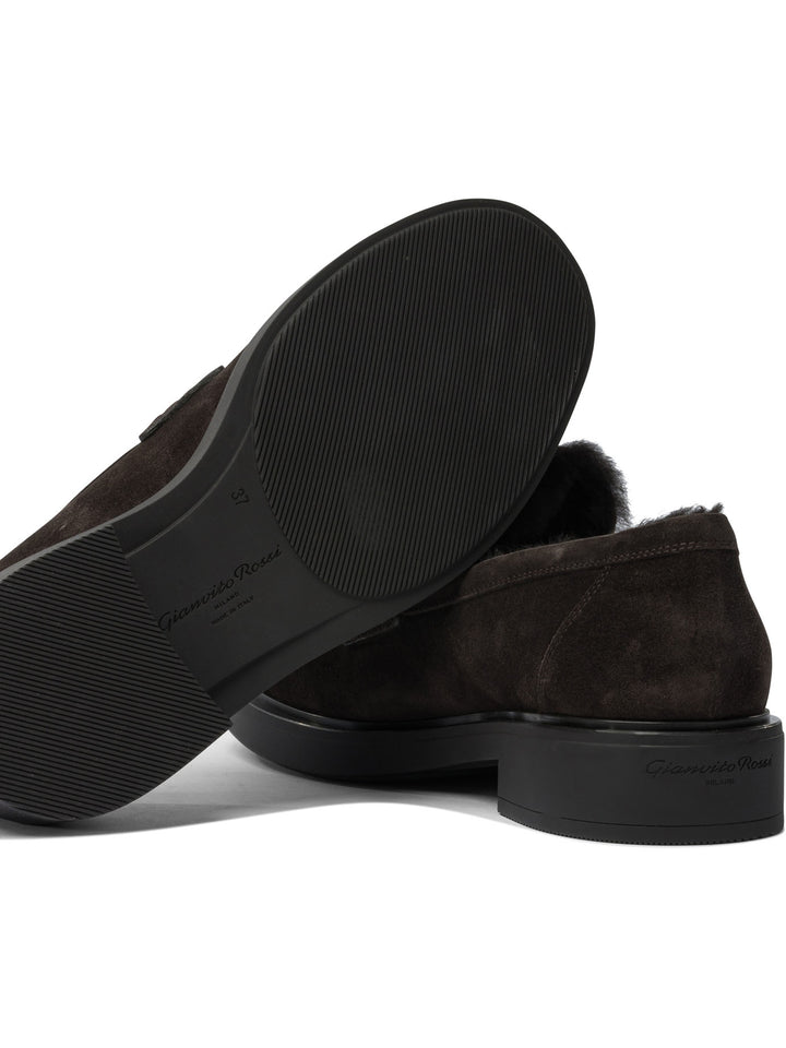 Gianvito Rossi Harris Loafers & Slippers - Marrone | 89b928653e3adf44fa2708b67e78b8ae37eef6d9