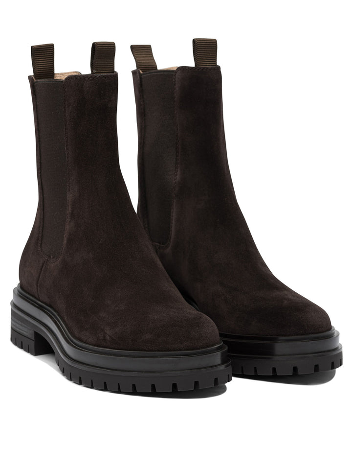 Gianvito Rossi Chester 20 Mm Stivali e Stivaletti - Marrone | 5640f624a084abb6da33730aec68af4864125790