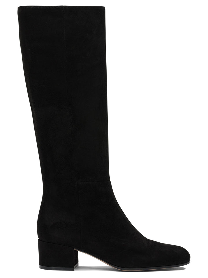 Gianvito Rossi Joelle 45 Mm Boots - Nero | ba3b2398db9daa87817b269a579f56d106b77edc