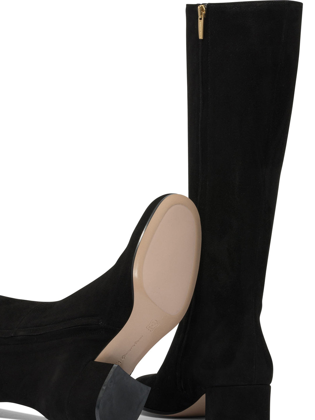 Gianvito Rossi Joelle 45 Mm Boots - Nero | 7934d23986c3061747d2b9fdccbaef0f0c99b755