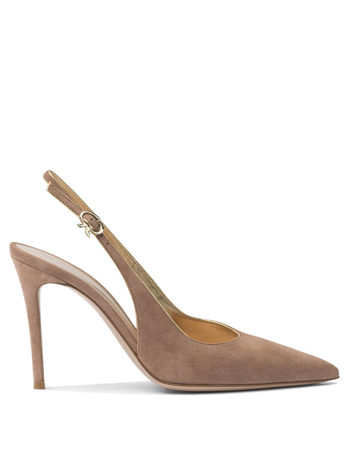 Gianvito Rossi Yves Sandali - Rosa | 7e735e0764e74714a66adae3b161e6f0bcf36f16
