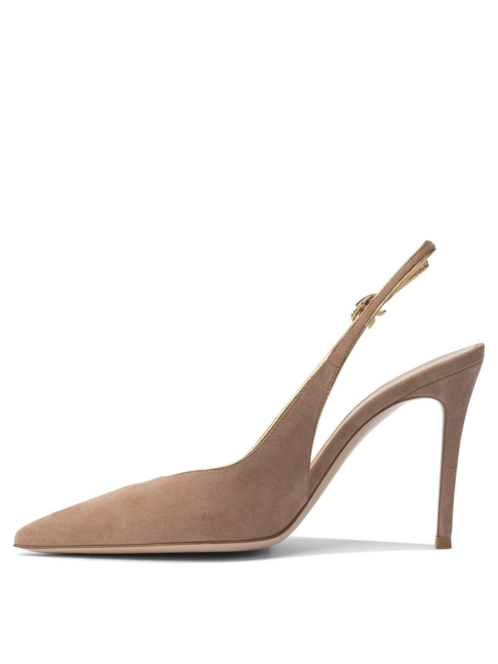 Gianvito Rossi Yves Sandali - Rosa | 672f2437e1f7263769268e06bbc5b010434a99c3