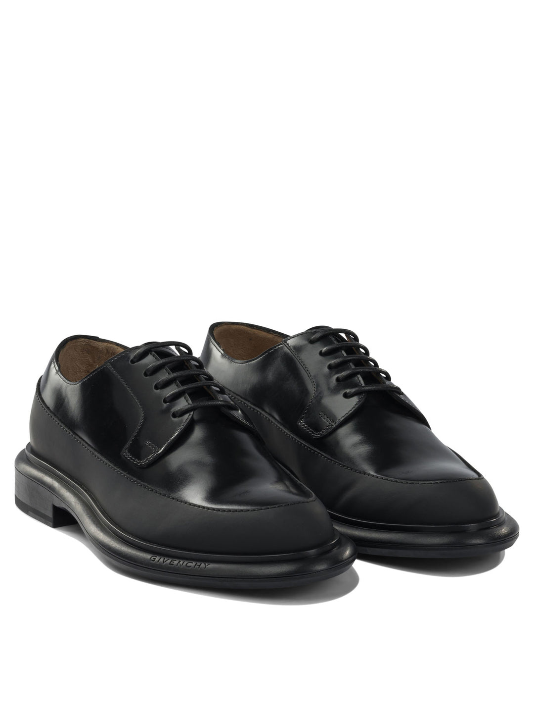 Givenchy Leather Derby Lace-Ups Lace-Up shoes - Nero | ecfd05214ef79b3f7b5f5bcdb9b8849ead067f41