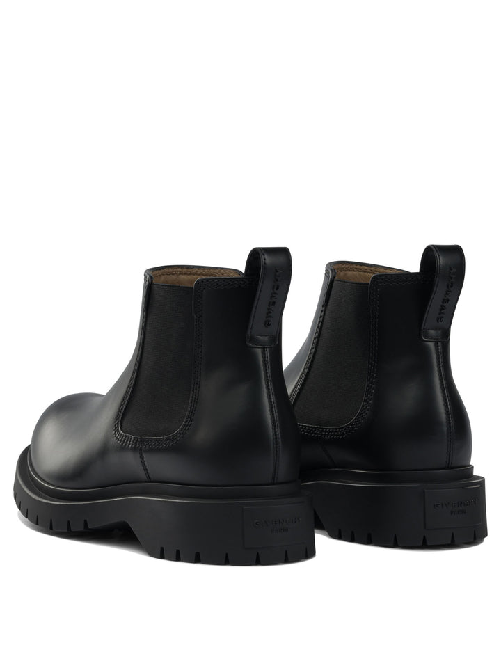 Givenchy Leather Chelsea Ankle Boots Boots and Ankle Boots - Nero | 926f798110a34416d53d0c19c9359821b03a89d5