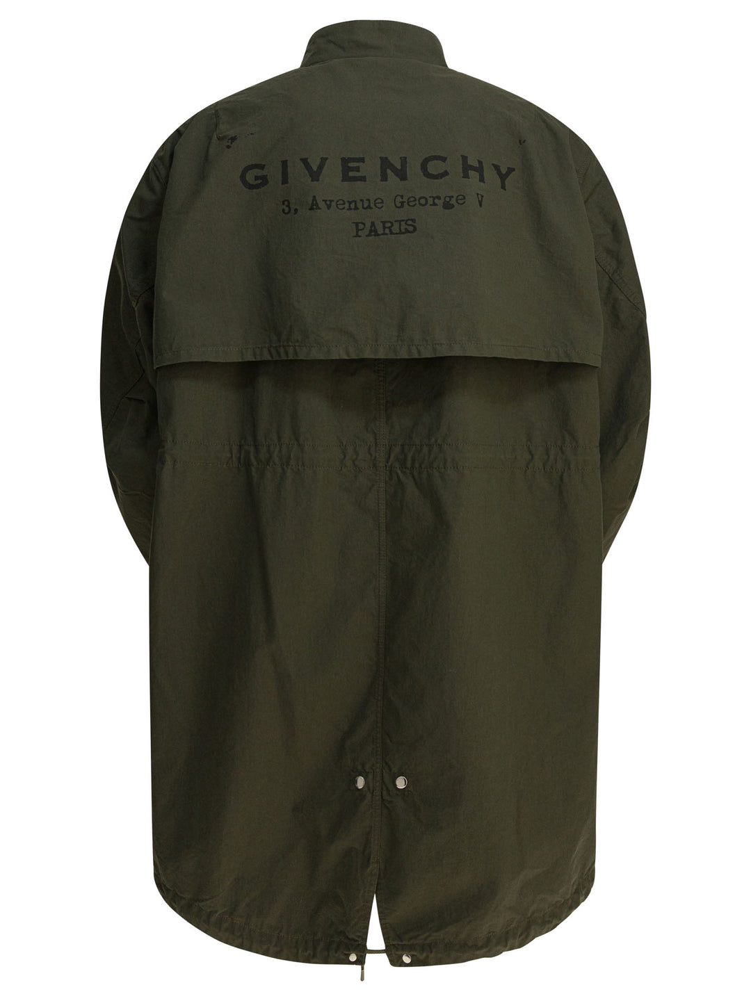 Givenchy Givenchy Print Parka Jackets and Coats - Verde | fe6fcebc8439fb6461b6cb9c88f75528b4f4f196