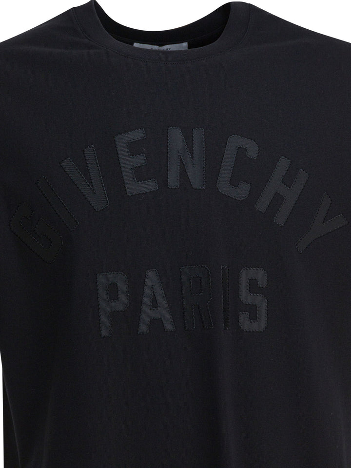 Givenchy Givenchy Paris T-shirts - Nero | c1da0d273b45004f18e309739f4d6691c3479f3a