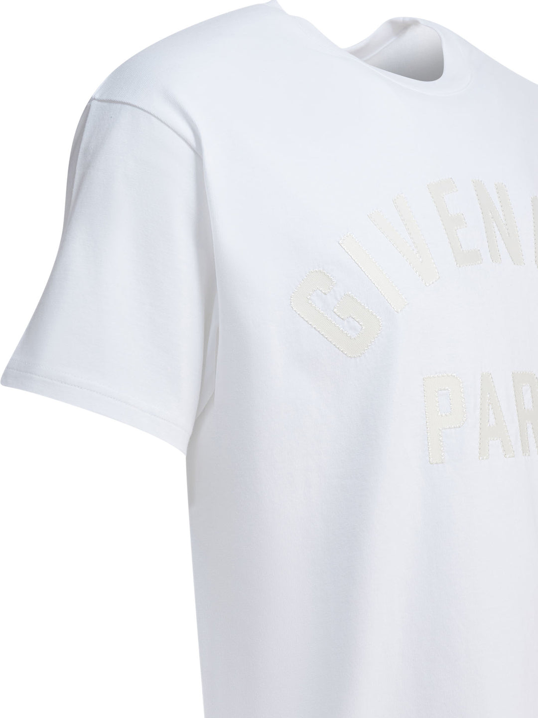 Givenchy Givenchy Paris T-shirts - Bianco | 1803f233b2a8e0c12943ecafaf28c70a4c2cb5b2