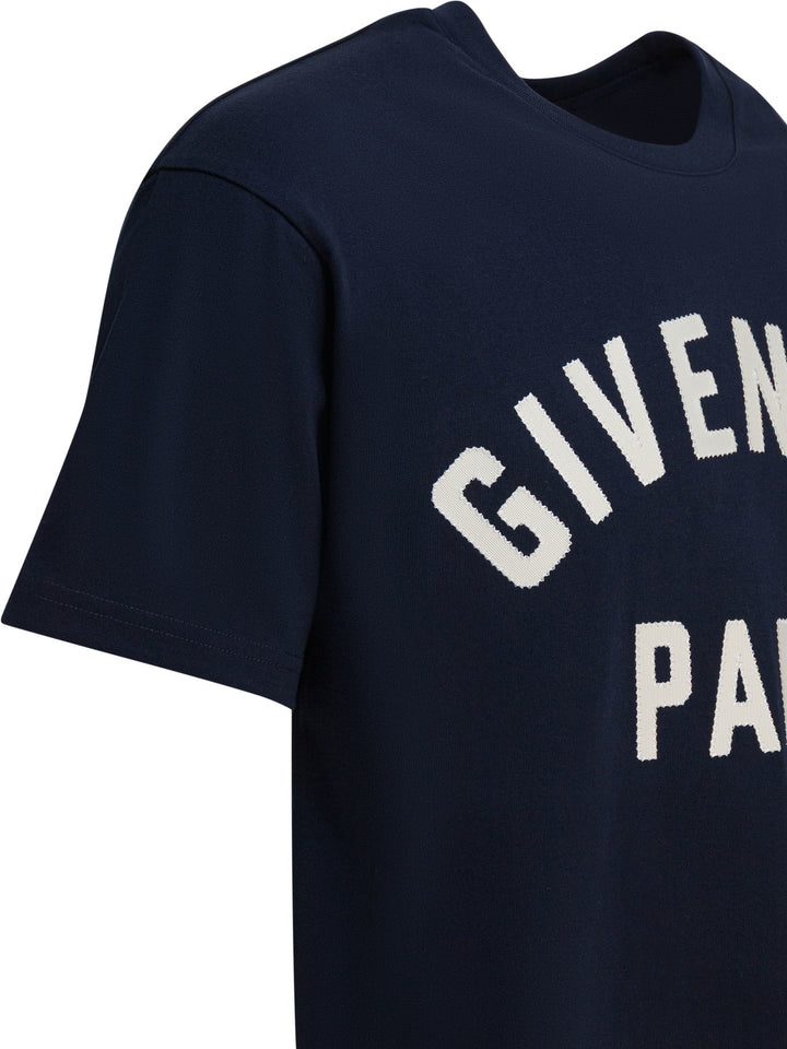 Givenchy Givenchy Paris T-shirts - Blu | b5e2ffdf3dfb2d1bf90b8265f947060cdd2dd1cf