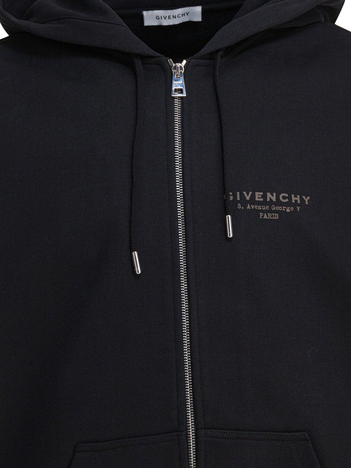 Givenchy Logo Hoodie Sweatshirts - Nero | f6e9887e6c9db065e08771d61783b63ba16e9365