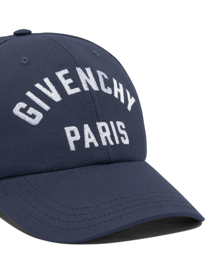 Givenchy Embroidered Trucker Hat Cappelli - Blu | 0b7f76c86d546a0288fca918e9c4db7a2aaece50