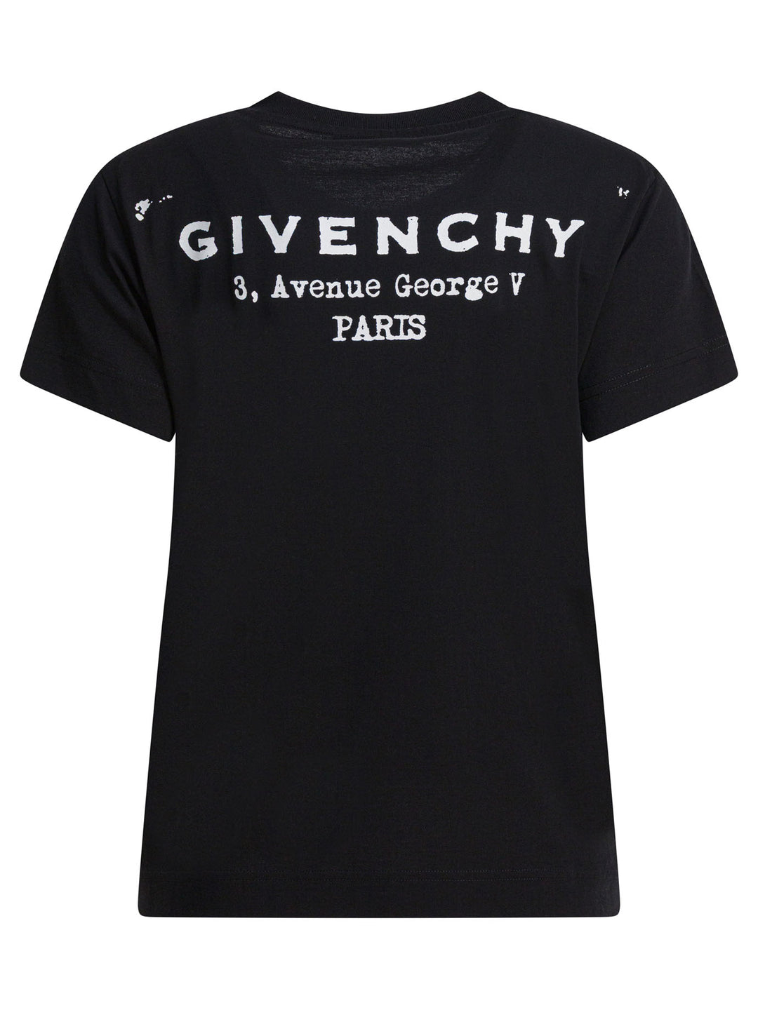 Givenchy T-Shirt With Givenchy Print T-shirts - Nero | 5d174d117a27b1cec635eae4bd688013c2230846