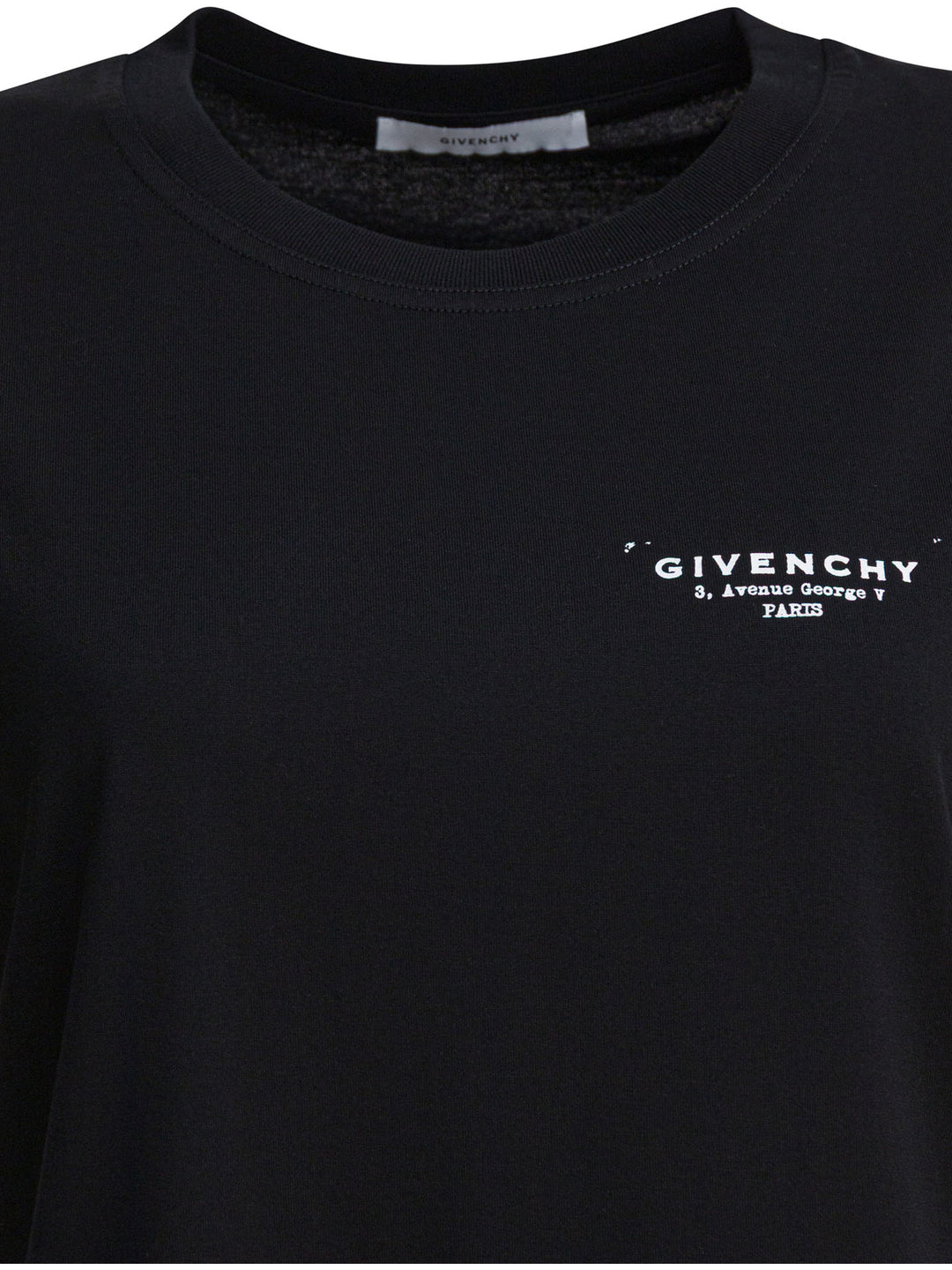 Givenchy T-Shirt With Givenchy Print T-shirts - Nero | 27a3e857955125f67e9cab02fca53a33cecc4434