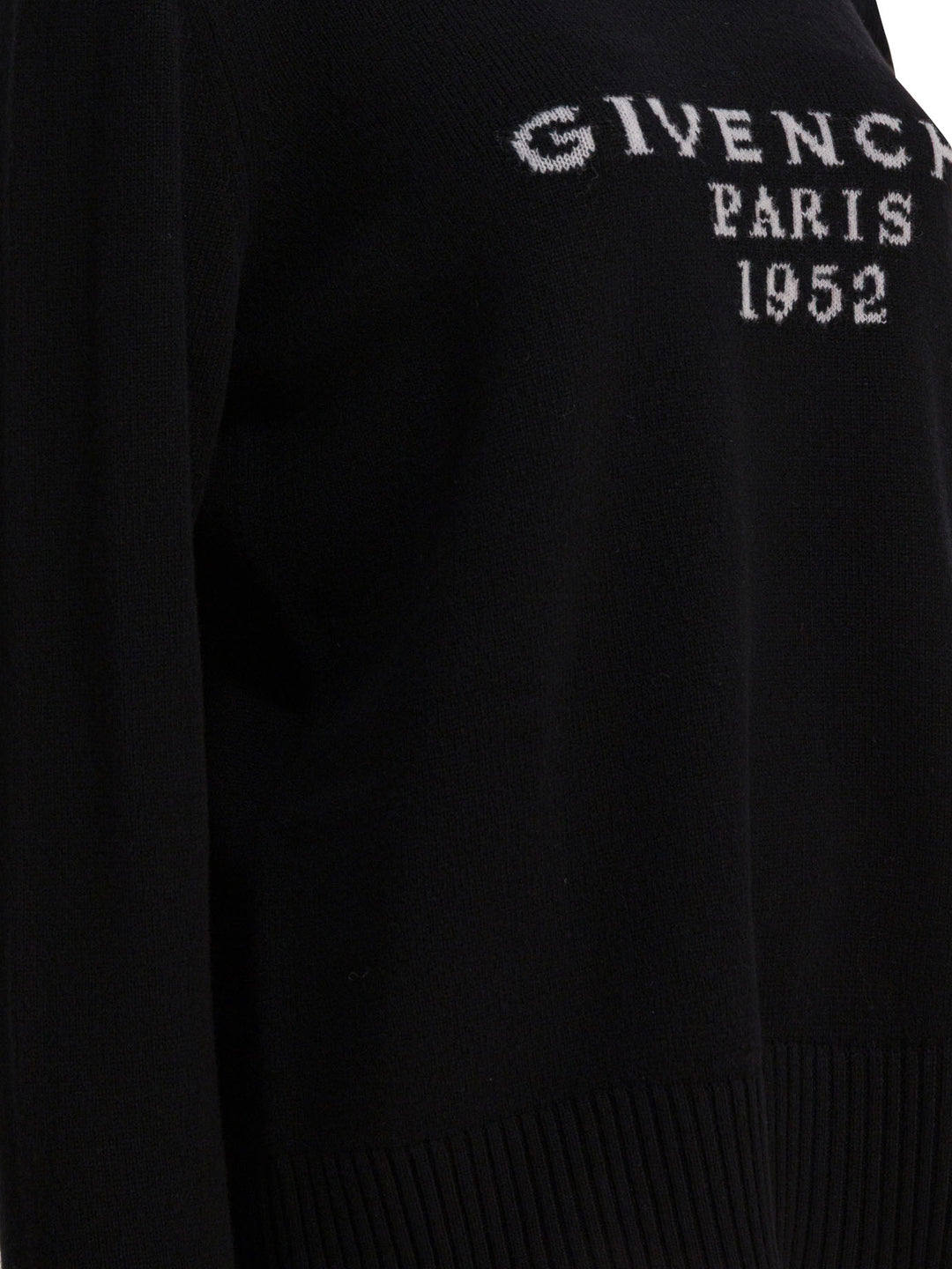 Givenchy Givenchy Paris 1952" Turtleneck Sweater Knitwear - Nero | bd4e6dcf97ff4d4bc724c6d2f17808ad3943afeb