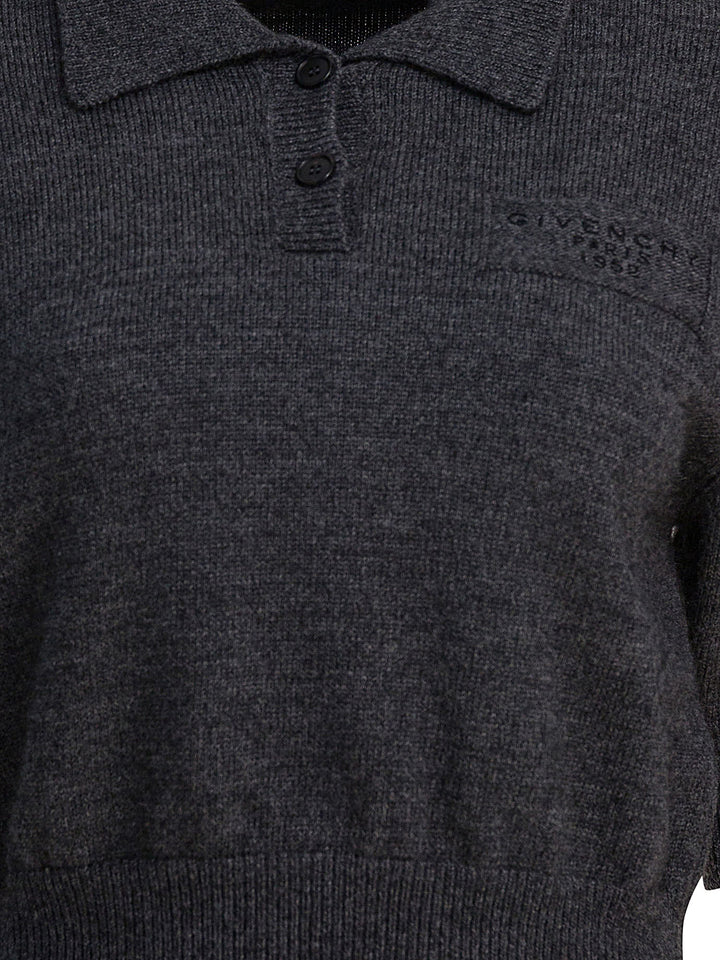 Givenchy Givenchy Paris 1952 Knitwear - Grey | 601346cf125218ac474f74822b607280b3190b0b