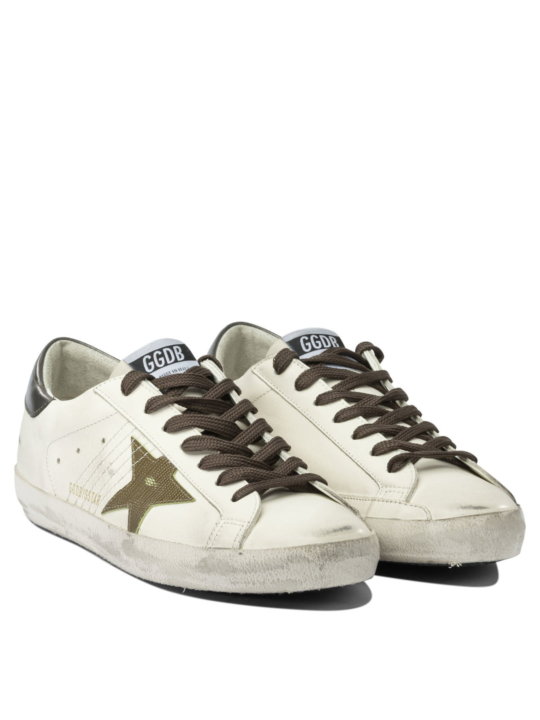 Golden Goose Super-Star Sneakers & Slip-On - Bianco | 917b6de6b53b29bf265bc230623cb59cb87cad91