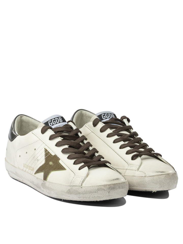 Golden Goose Super-Star Sneakers & Slip-On - Bianco | 917b6de6b53b29bf265bc230623cb59cb87cad91