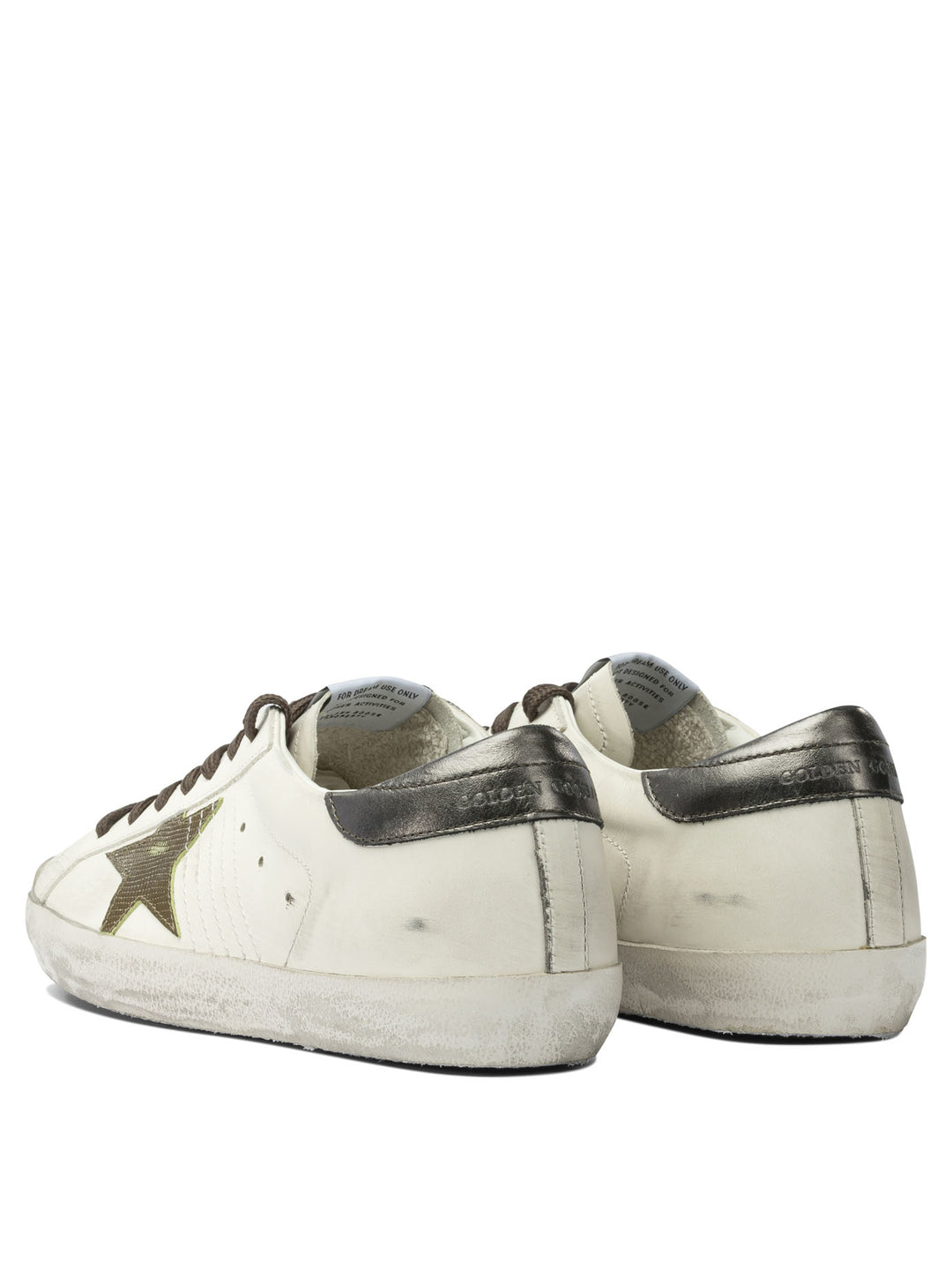 Golden Goose Super-Star Sneakers & Slip-On - Bianco | 7cc63b9e28b92a4d9db707705baeebe14b499d2b