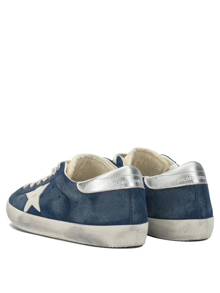 Golden Goose Super Star Sneakers & Slip-On - Blu | 883e73cb94e9bd6633280207612669bd702961f2