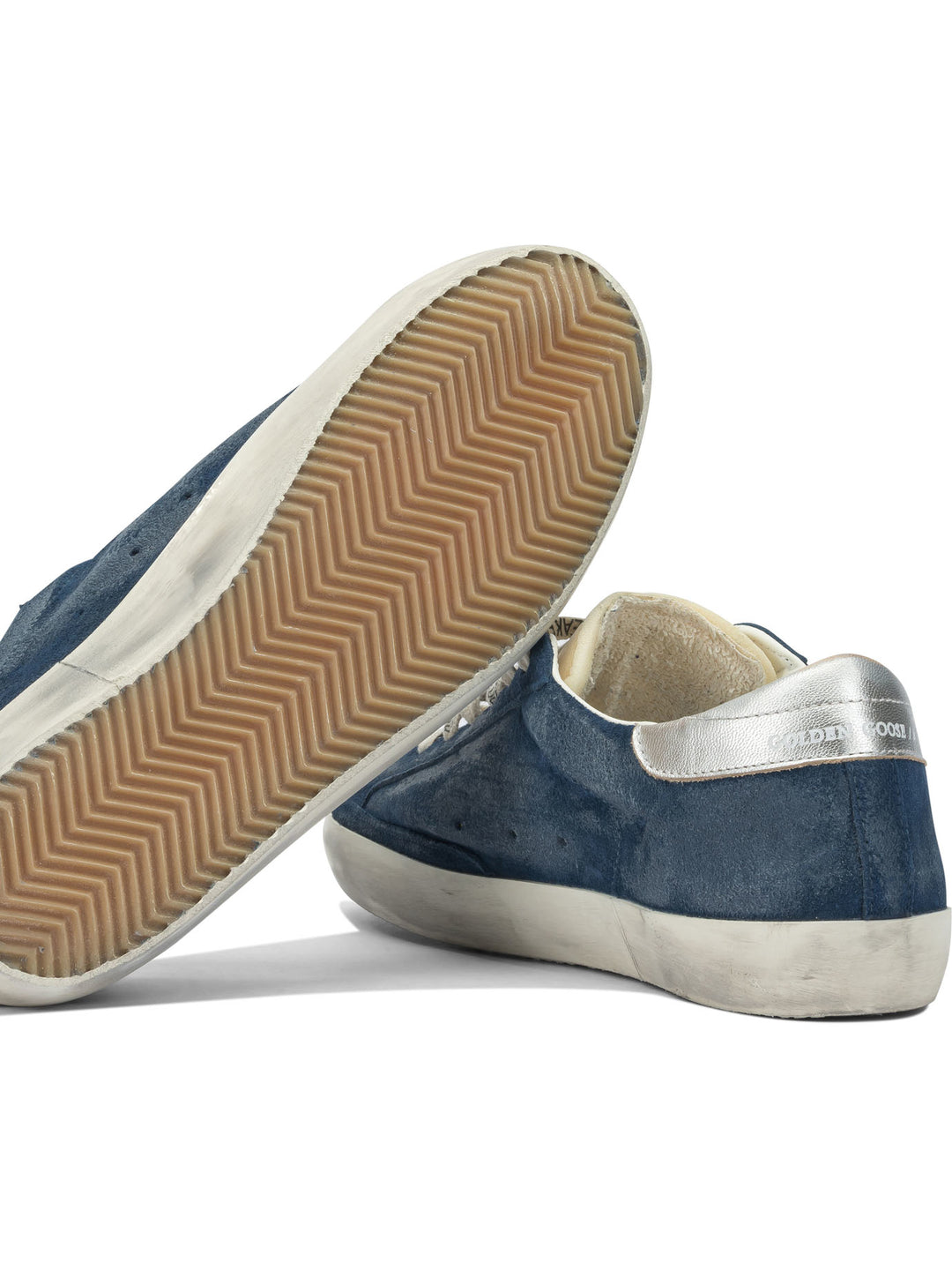 Golden Goose Super Star Sneakers & Slip-On - Blu | b21a70253a46e41d2b59f97fece06b3fa2bc0234