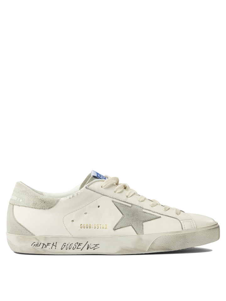 Golden Goose Super-Star Sneakers & Slip-On - Bianco | a6bd4d0484bc81392c7de4d7c75762a14b035acd