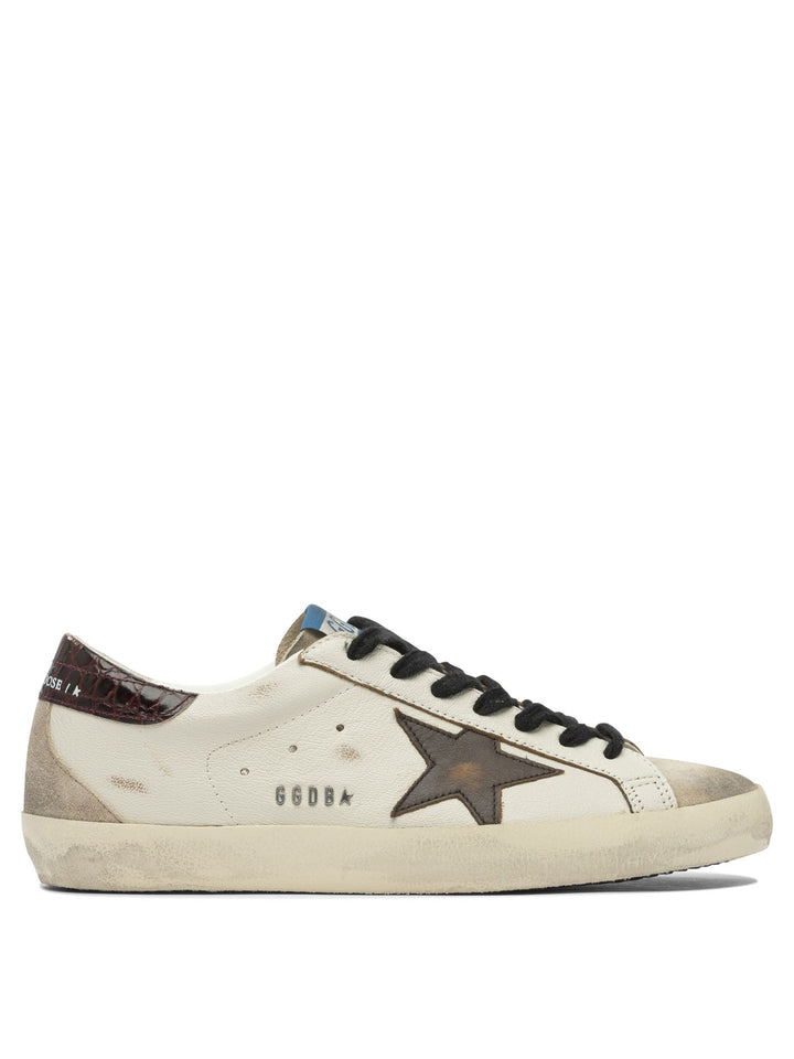 Golden Goose Super-Star Sneakers & Slip-On - Bianco | 835a431b5ea8b40b882a67ee0215ef63b3da2a72