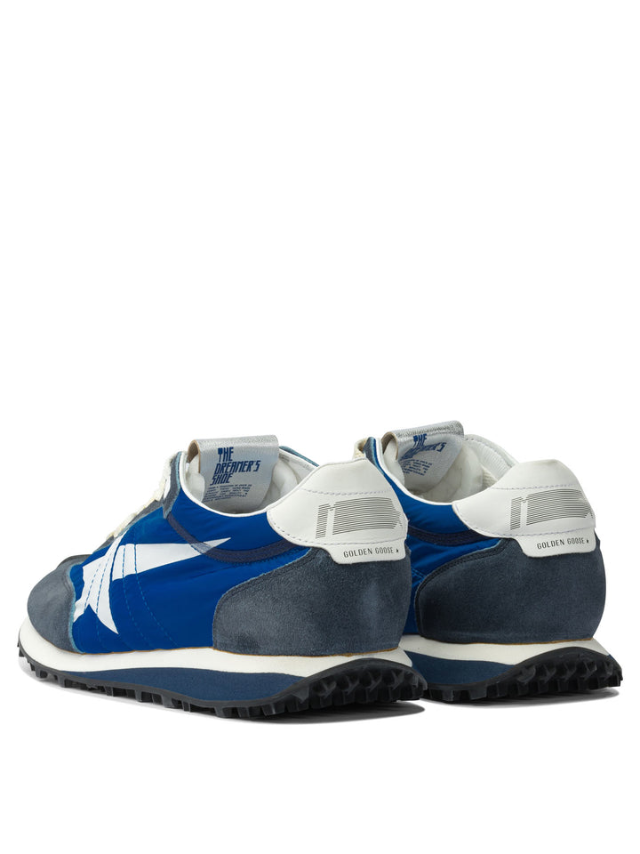 Golden Goose Marathon Sneakers & Slip-On - Blu | 66d07d7f94e23919649657706e831050f83880ed